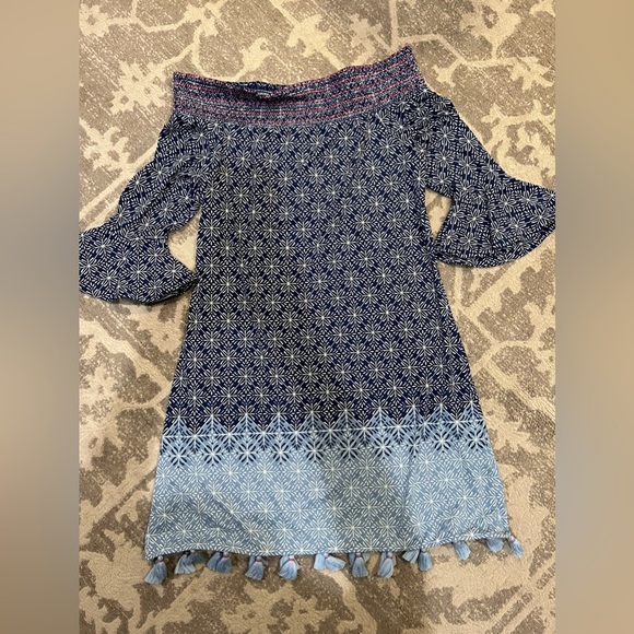 Cabana life West Indies Off The Shoulder Dress - Picture 3 of 4